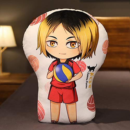 Haikyuu!! 45 cm Cartoon Plüschtier Nr. 10 Hinata Shoyo und Nr. 9 Tobio Kageyama Tolles Geschenk für Anime-Fans und Kinder