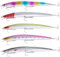 TUXIBIN18 cm Große Angelköder Set forellen köder Angel Köder zum Raubfisch Angeln auf Hecht Barsch Zander, Wobbler Kunstköder Set 5-9