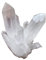 Cristal de meditación Natural Clúster de Cristal de Cuarzo Blanco Natural, for Decorar Piedra de Cristal (Size : 40-50g)
