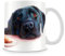 Giftme Black Labrador Birthday Christmas Coffee Mug Coffee Tea Mug Unique 11oz White Ceramic Mug.