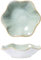 Lot de 2 repose-cuillères en céramique, support de sachet de thé, support de cuillère en forme de fleur, bol à sauce, bol à tremper pour sushis et soja, décoration de station de café, accessoires de
