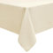 smiry Leinenoptik Tischdecke Abwaschbar Lotuseffekt Eckig 140 x 300 cm Tischtuch Leinendecke Wasserabweisend Tafeldecke Tischwäsche Fleckschutz, Beige