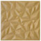 3D Paneele Polystyrol XPS Styropor – Moderne Wandverkleidung & Deckenpaneele – Wandpaneelen Leicht Flexibel - 50x50cm / ‎‎4m² - 16 Stück (Beige 02)