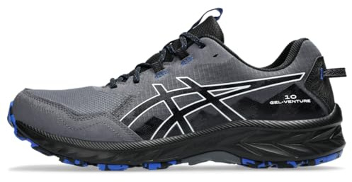 ASICS Herren Gel-Venture 10 Laufschuhe, Grau, Schwarz (Carrier Grey/Black), 46 EU