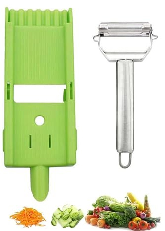 2-in-1 Shredder & Slicer, 2 in 1 Multifunctional Fruit Peeler,Durable Multi-Purpose Vegetable Cutter Easy to Clean, Kitchen Tool Shredders Cutters Grater or Small Job in Kitchen ﻿ ﻿ ﻿ (2pcs)