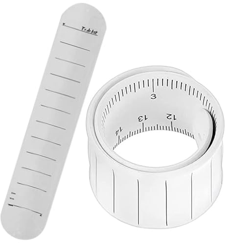 Tuxxjzm Silikon-Armband für Memo-Erinnerungen, Memo-Armband, zum Beschriften von Memos, Messlineal, wasserdicht, wiederverwendbar, Slap Armbänder, beschreibbar, löschbar, tragbar, LineBlock-Armbänder