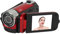 GOWENIC Digital Camera, 1080P Video Recorder, 16X Zoom, 16MP Camcorder with Fill Light, Selfie, Loop Recording, Time Watermarking, USB Port for Baby Growth, Travel, Wedding (Red)