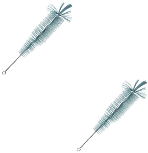 minkissy 2 Pièces goupillon Brosse à Bouteilles de bière Brosse pour Laver Les Bouteilles Lave-Le nettoyeurs de Paille s à décanter pour Le Nettoyage Nylon