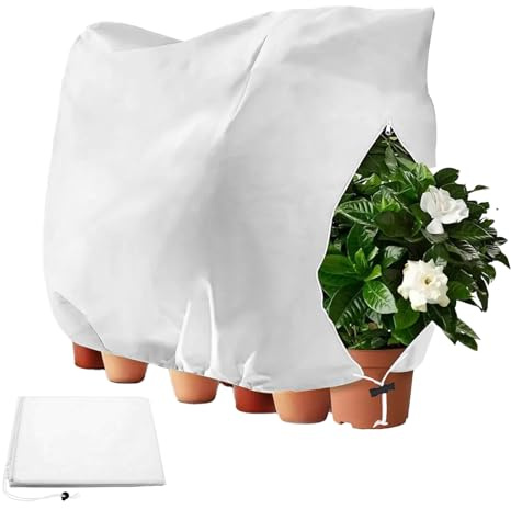 SZSMW Voile Dhivernage Rouleau - Voile D'hivernage pour Plantes - Sac Hivernage Plante Exterieur,Protection Universelle Contre Le Froid，Laissez Les Plantes Devenir Plus Fortes