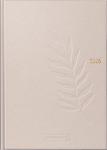 BRUNNEN Buchkalender Mod. 798 '26 | A5, Karton, hanf