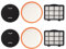 PURexpert 2 Sets Replacement Reusable And Washable Filter For Russell Hobbs Cylinder Bagless Vacuum RHCV3101, RHCV3601