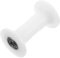 TOGEVAL Bauchmuskelroller Bauchtrainer Ab Rad Bauchmaschine Trainingsgeräte Ab Cruncher Ausrüstung Trainieren Kernrollenrad Rebound-bauchrad Auto Rebound Ab Roller Wheel Plastik Weiß