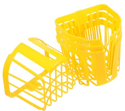 ibasenice 4piezas Cesta para Maceta De Helecho Cuerno De Maceta De Pared De Plástico para Jardín Porche Cocina Pared y Balcón