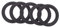 TOPBATHY 1 Jeu Joint De Clamp Inoxydable Remplacement Pour Raccords De Clamp Étanchéité Pour Applications 5 Pièces