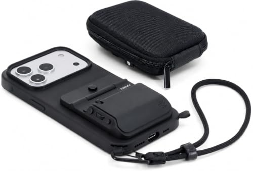 FJORDEN Camera Grip Pro Bundle for iPhone 17 Pro - Magsafe Compatible | Shoot Like A Pro With Dslr-Style Controls, Bluetooth Remote Shooting And Precision Manual Camera Adjustments On Iphone.