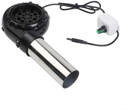 Handheld BBQ Ventilator mit einstellbarer Geschwindigkeit für schnelle Feuerzündung in Grills und Feuerstellen (einstellbare Geschwindigkeit)