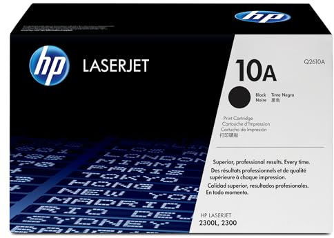 HP Q2610A 10A LaserJet Tonerkartusche schwarz Standardkapazität 6.000 Seiten 1er-Pack