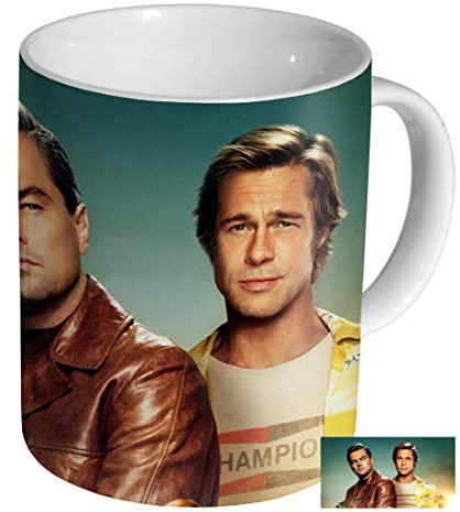 Leonardo Dicaprio Brad Pitt Once Upon A Time in Hollywood Keramik-Kaffeebecher