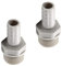 Othmro Lot de 2 raccords de tuyau de 20,3 mm à 12 mm en PVC mâle pour tuyau d'arrosage