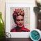Nacnic Poster Frida Kahlo. Vintage Stil Poster von Musiker, Schauspieler, Erfinder... Größe A4