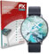 atFoliX Película Protectora compatible con Smartwatch Display 36mm Protector Película, ultra claro y flexible FX Lámina Protectora de Pantalla (3X)