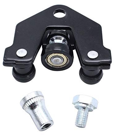 TAKPART Guía de rodillo para puerta lateral corredera y bisagra inferior 7700312012 izquierda compatible con Trafic Vauxhall Opel Vivaro