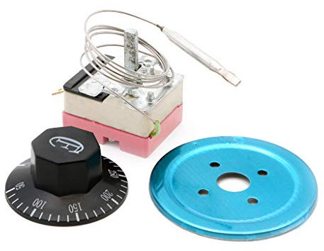 VONGEE 50-300℃ Dial Thermostat Temperaturschalter für Elektrobackofen AC 220V 16A