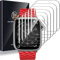 LK 6 Stück Schutzfolie für Apple Watch Series 9/8/7 45mm, Premium Qualität, Blasenfrei, Anti-Staub, HD Klar, Weiches TPU, Volle Abdeckung Displayfolie für iWatch Series 9/8/7 45mm