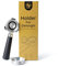 Portafiltro 51mm con cesta de filtro y mango de madera compatible con Delonghi EC680/EC685/EC785/EC820/EC850/EC860 +51mm Magnético Embudo dosificador