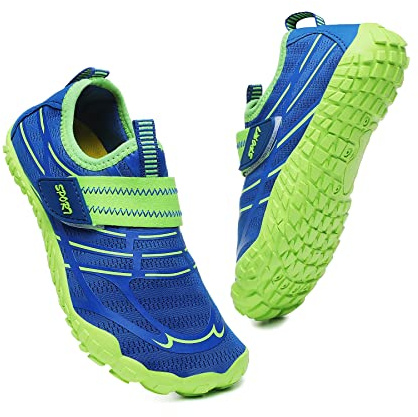 Water Shoes Kids Boys Girls Toddler little youth water boots Trainers Wide Toe Barefoot Shoes Non-SlipTrail Running Shoes Quick Drying Aqua Shoe for Beach Swimming Surfing Diving Pool Outdoor Sports