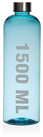 Versa Botella 1500ML Azul, Adultos Unisex, Estándar