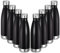 VEGOND 17oz Stainless Steel Water Bottles Bulk, Reusable Metal Sports Water Bottle Keeps Drink Hot and Cold, BPA Free Double Wall Vacuum Cola Shape Insulated Water Bottles for Camping Gym, 8 Pack