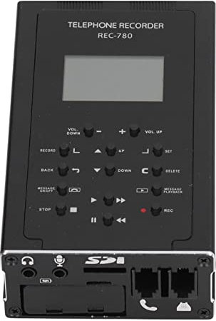 Registratore di Chiamate per Telefono Fisso, Dispositivo di Registrazione Telefonica Automatica con Memoria 32 GB, Supporto per Segreteria Automatica Tipo di Telefono Inducendo Telefono(#2)