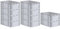 PROREGAL SparSet 10x Eurobox NextGen Grip | HxBxT 22x40x60cm | 44 Liter | Griffe geschlossen | Grau | Eurobehälter, Transportbox, Transportbehälter, Stapelbehälter