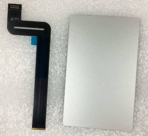 ICTION Ersatz-Trackpad mit Flexkabel für MacBook Pro Retina 13 Zoll A1708 (Ende 2016 / Mitte 2017), silberfarben