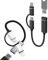 iPhone15 Pro Max Lightning USB C to USB-A Jack Adapter (2-Pack) Type-C Thunderbolt OTG Cable Connector Keyboards Mouse Hub Accessories Compatible with Samsung Google Huawei Xiaomi Macbook Plus Apple