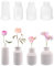QWORK® 4 stück silikonform vase, giessform silikon, gießformen, zur herstellung von vasen, dekorationsartikel