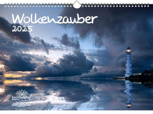 Wolkenzauber DIN A3 Kalender für 2025 Wolken Himmel - Seelenzauber