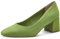 MARCO TOZZI Damen Pumps mit Blockabsatz Vegan, Grün (Apple), 37 EU