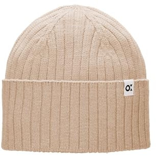 OPUS Damen Mütze | Strickmütze ADELA CAP aus softem Viskose Mix macadamia, 0