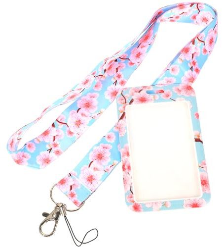 LALAFINA Ausweishülle Klein Verschleißfest Strapazierfähiger Kunststoff Für Arbeitskarten Buskarten Kreditkarten Halter Mit Clip Für Büro Alltag