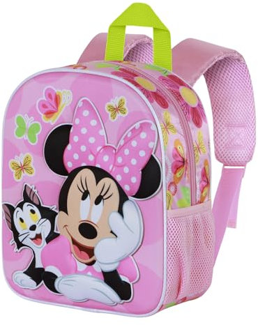 Disney Minnie Mouse Kitten-Sac à dos 3D Elite, Rose, 25 x 30 cm, Capacité 7 L