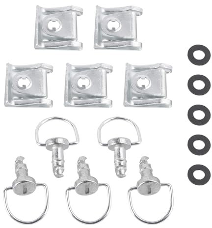 VIPIH 5X Vis de Fixation Rapide à Quart de Tour pour Panneau de carénage 14mm fit for Honda Toyota Accessoires Automobiles universels