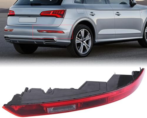 Rücklicht Lower Bumper Rückleuchte für Audi Q5 FY 2018-2021 Schlussleuchte Hinten 80A945069A 80A945070A Stoßstange rot Rücklicht Nebelscheinwerfer Hinten Rechts