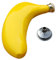 5oz Bananen Flachmann, Kolben Whisky Bananenform, Edelstahl Weinflasche Frucht Bananenförmige, Edelstahl Taschen Flachmann für Whisky, Schnaps und Alkohol