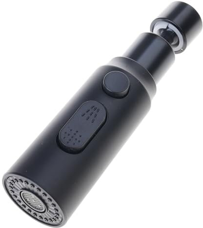 ZAYIUKI Robinet de cuisine à 3 fonctions, bec à 360 degrés, rallonge, robinet de cuisine multifonction pour aérateur d'évier
