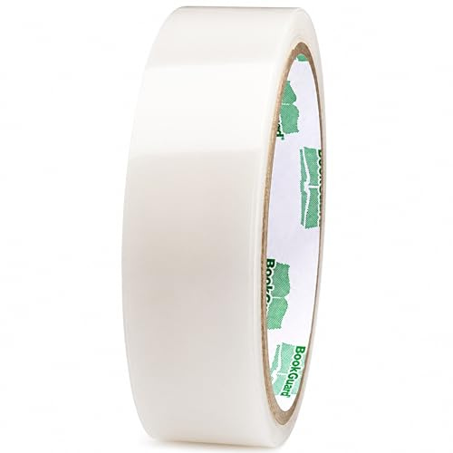 Bookguard Stretchable Clear Book Repair Tape | 15 Yard Roll (1-1/2 Inch)