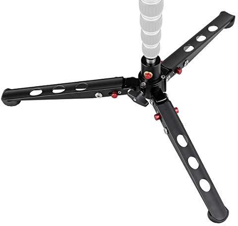 JUSINO Sehr stabile Monopod-Standspinne mit arretierbarem Kugelgelenk Tischstativ-Funktion CNC gefräst eloxiertes Aluminium 18kg Tragfähigkeit