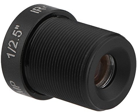 Zerone CW-BL0818-5MP Lentille de Vidéosurveillance 8mm 1/2.5 ”Mini-Objectif à Focale Fixe Infrarouge pour Caméra de Vidéosurveillance