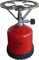 THERMOGAS-PITSOS Kartuschenkocher für Anstech-Gaskartuschen 190 gr. - Gaskocher (PK95 Rot)